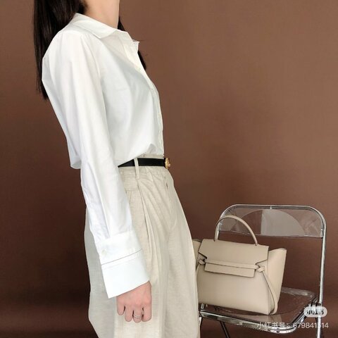 CELINE 鯰魚Belt金扣大號手提肩背包 28*23*17 98新配件塵袋