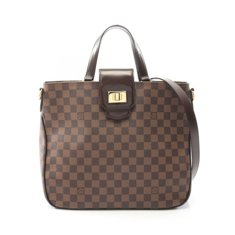LOUIS VUITTON Cabas Roseberry 單肩手提包 N41177 Damier Ebene 二手 LV