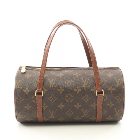 路易威登 Papillon 26 舊式單肩背包 M51366 Monogram 棕色皮革