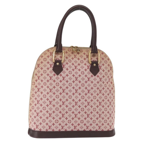 路易威登 Monogram Mini Alma Haut 手提包 紅色 M92204 LV 正品 156384