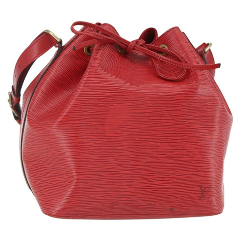 路易威登 Epi Petit Noe 紅色單肩背包 M44107 LV 正品 161161