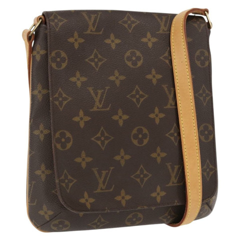 路易威登 Monogram Musette Salsa 短單背包 M51258 LV Auth 164267