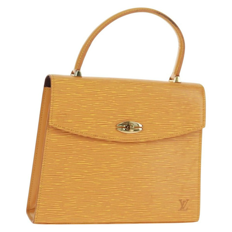 路易威登 Epi Malesherbes 手袋 Tassili 黃色 Jonne M52379 正品 164054A