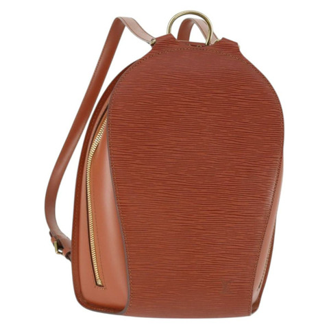 路易威登 Epi Mabillon 雙肩包 棕色 M52233 LV 正品 165879