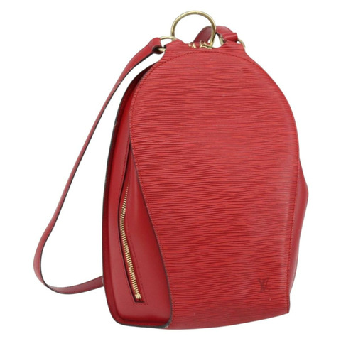 路易威登 Epi Mabillon 雙肩包 卡斯蒂利亞紅 M52237 LV Auth 169192A