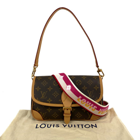 △ LOUIS VUITTON 路易·威登 Brown Coated Canvas Diane Monogram  2 way bag 啡色塗層帆布經典花紋兩用袋 M45985-267007525