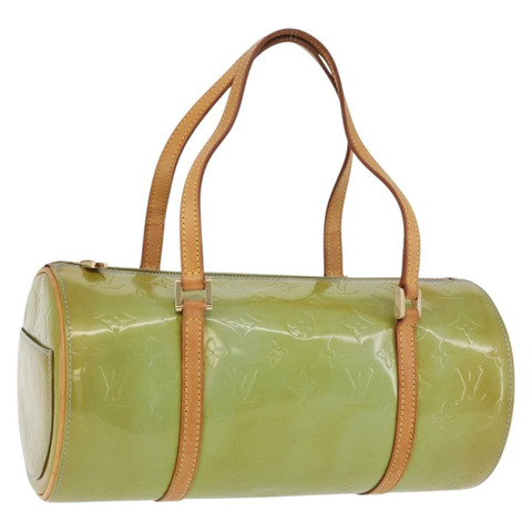 路易威登 Monogram Vernis Bedford 手提包 淺藍色 M91007 LV 正品 175526