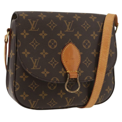 路易威登 Monogram Saint Cloud GM 肩背包 M51242 LV Auth 176784