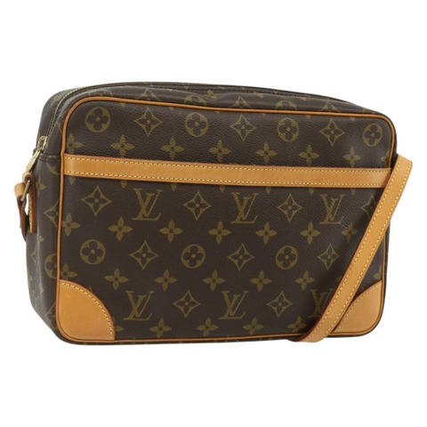 路易威登 Monogram Trocadero 30 肩背包 M51272 LV Auth 178712A