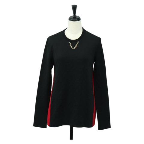 路易威登 Monogram 長袖 T 卹，絲質材質，S 碼，LV 正品，貨號 181157M