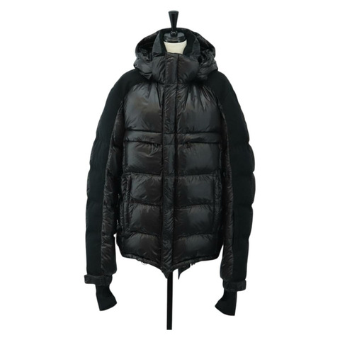 PRADA 運動羽絨外套 尼龍 黑色 正品 181234A