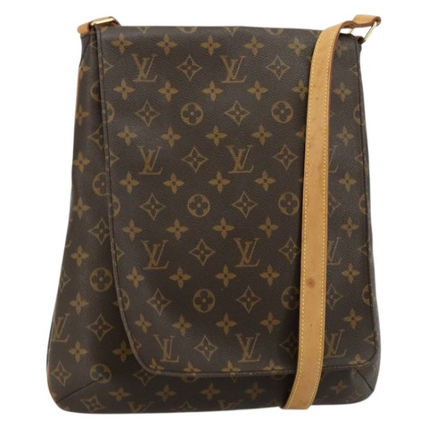 路易威登 Monogram Musette Salsa 長肩包 M51387 LV Auth BA12867A
