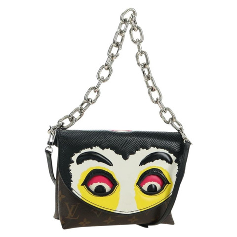 路易威登 Monogram Pochette Kabuki Mask 單肩包 M43532 正品 181369SAM