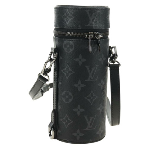 路易威登 Monogram Eclipse 手提包 Porte Boutille GI0398 Auth 171298V