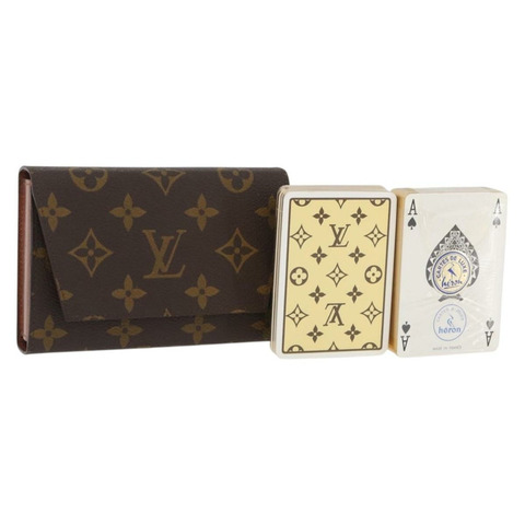 路易威登 Monogram 撲克牌盒 M58648 LV Auth BA13238A