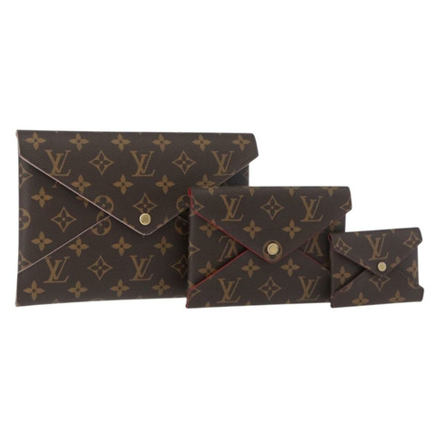 路易威登 Monogram 手拿包 Pochette Kirigami Pouch M62034 LV Auth 182316M