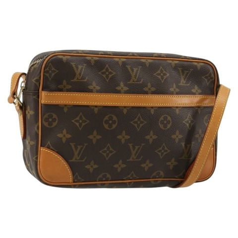 路易威登 Monogram Trocadero 27 肩背包 M51274 LV Auth 183427A