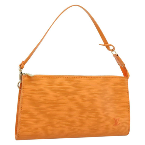路易威登 Epi 手拿包配件橙色普通話 M5294H LV 正品 184158SAV