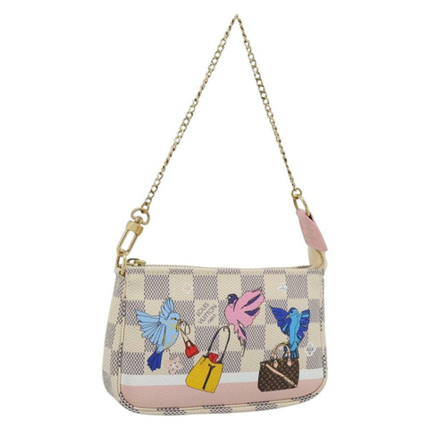 路易威登 Damier Azur 迷你手拿包配件袋 N64451 正品 183738SM
