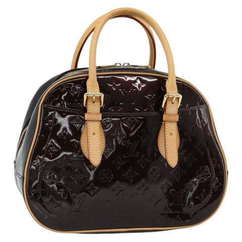 路易威登 Monogram Vernis Summit Drive 手提包 Amarante M93516 正品 183679V