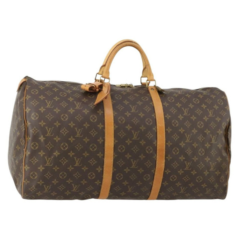 路易威登 Monogram Keepall 60 波士頓包 M41422 LV Auth 184326A