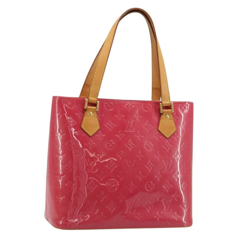 路易威登 Monogram Vernis Houston 手提包 Fran Boise M9132F LV Auth 184678V