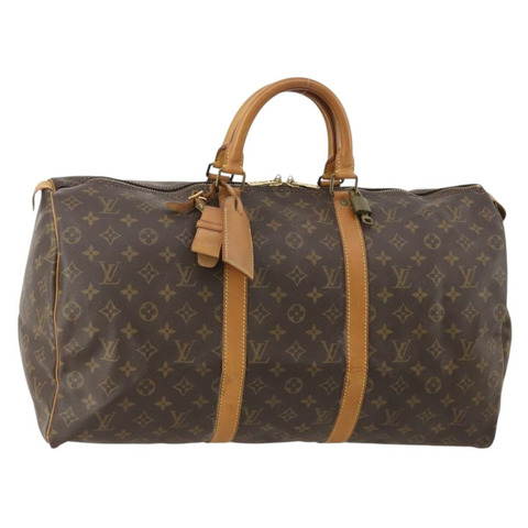 路易威登 Monogram Keepall 50 波士頓包 M41426 LV Auth 183099A