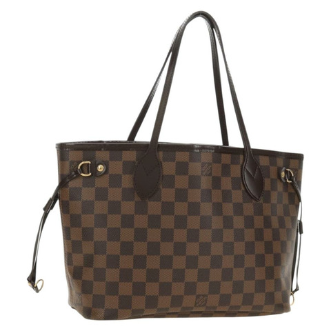 路易威登 Damier Ebene Neverfull 小號手提包 N51109 LV 正品 am11810SAV