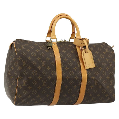 路易威登 Monogram Keepall 45 波士頓包 M41428 LV Auth 184378A