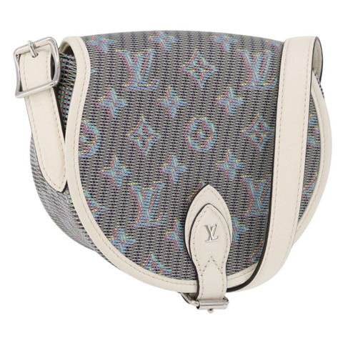 路易威登 Monogram LV Pop Tumbutan 肩背包 藍色 LV 正品 185489SAM