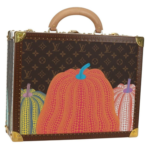 路易威登 Monogram LVxYK Cotoville 40 旅行箱 藍色 M10156 LV Auth 184943SM
