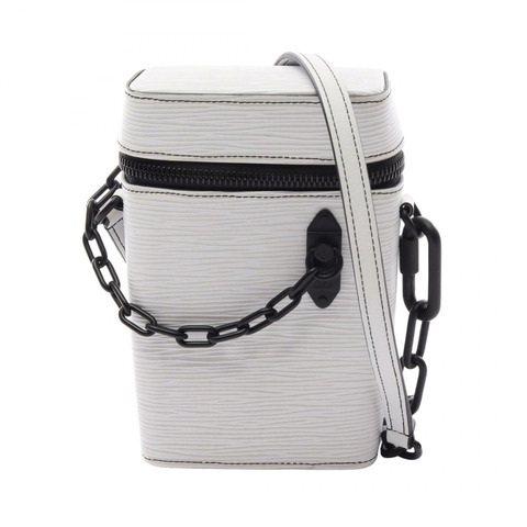 路易威登 (LOUIS VUITTON) Phone box Blanc 單肩包 M68791 Epi 皮革 白色 二手