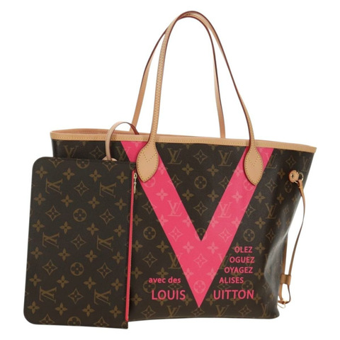 路易威登 Monogram Neverfull MM 手提包 Grenard M41602 LV Auth BA13466SAM