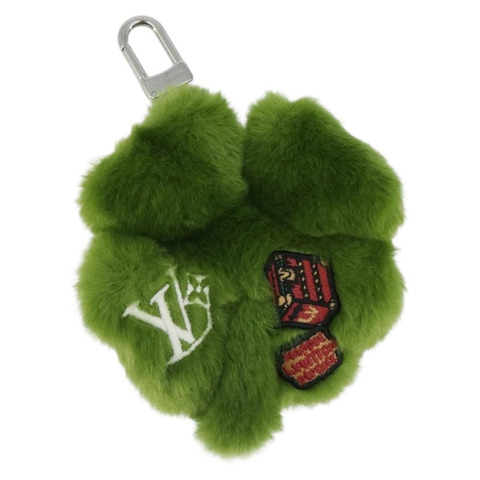 路易威登 LV 幸運三葉草包飾 天鵝絨綠色 M03170 LV 正品 185780M