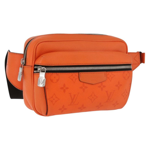 路易威登 Tiger Lama Monogram 腰包 戶外包 橘色 M30430 正品 186224M