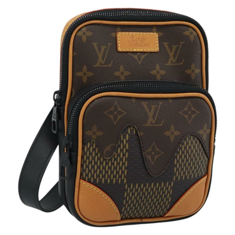 路易威登 Damier Giant Amazon 斜背包 棕色 N40379 LV 正品 186187SM