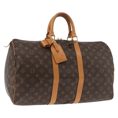 路易威登 Monogram Keepall 45 波士頓包 M41428 LV Auth 187805A