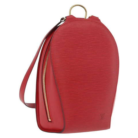 路易威登 Epi Mabillon 雙肩包 卡斯蒂利亞紅 M52237 LV 正品 186394