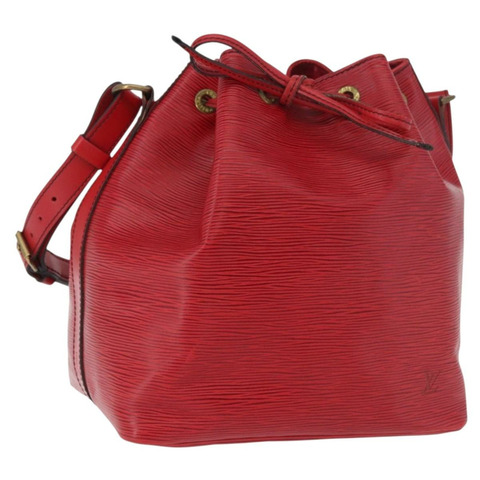 路易威登 Epi Petit Noe 紅色單肩背包 M44107 LV 正品 189163