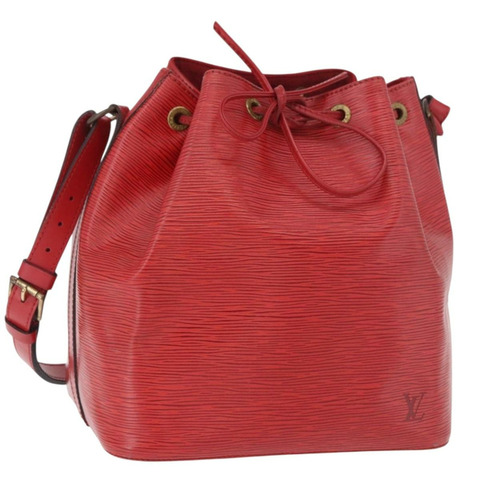 路易威登 Epi Petit Noe 紅色單肩背包 M44107 LV 正品 189153