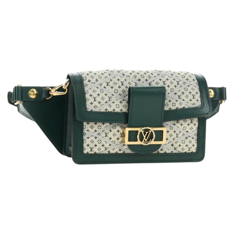 路易威登 Monogram Maltage 系列腰包 Dauphine 綠色 M44724 正品 189902M