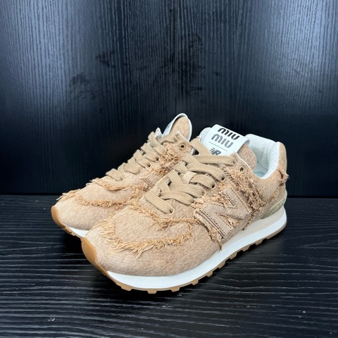 miumiu nb574 褐色 36.5碼 無附件99新 試穿成色