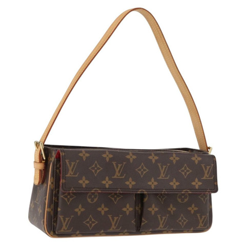 路易威登 Monogram Viva Cite PM 單肩包 M51165 LV 正品 191336SAM