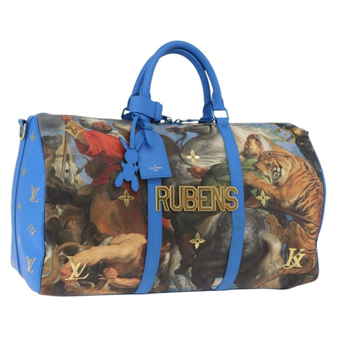 路易威登大師系列 Keepall Bandouliere 50 旅行包 M43344 正品編號 191724SM