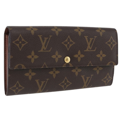路易威登 Monogram Portefeuille Sarah 長版皮夾 M61734 LV Auth 192167V