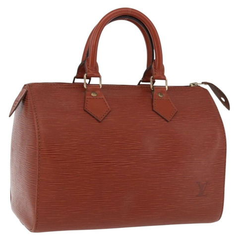 路易威登 Epi Speedy 25 手提包 棕色 M43013 LV 正品 192111A