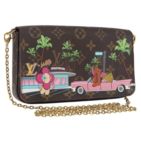 路易威登 Monogram Vivienne Pochette Felice 包 M80859 LV 正品 192075M