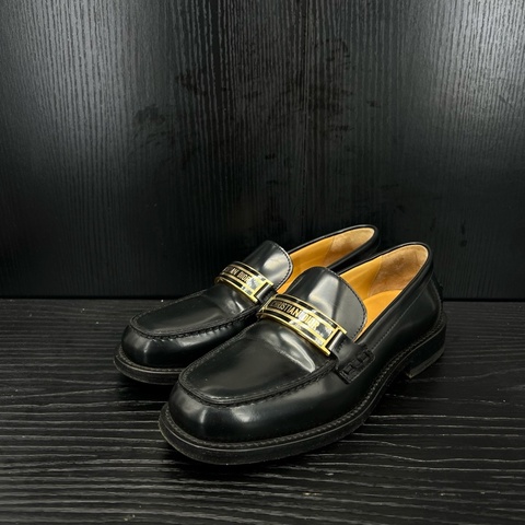 DIOR迪奧 Code 樂福鞋 黑 35.5碼