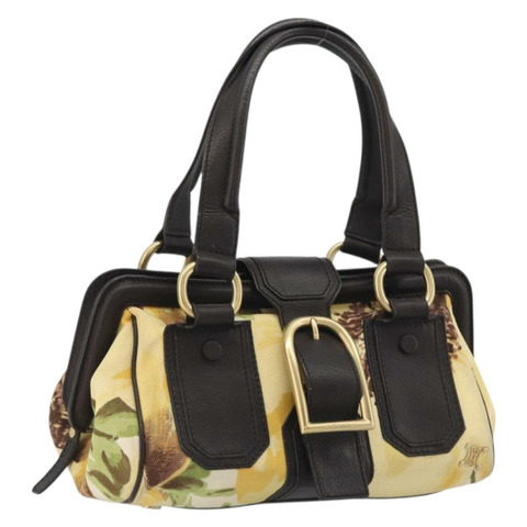 CELINE 手提包 帆布 黃金色 正品 192711A