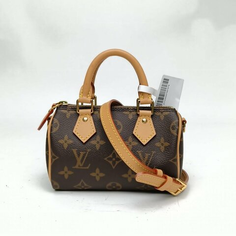 LOUIS VUITTON SpNano16可拆卸肩帶老花PVC2022肩背包